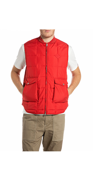 リサイクルリップストップポリ ベスト